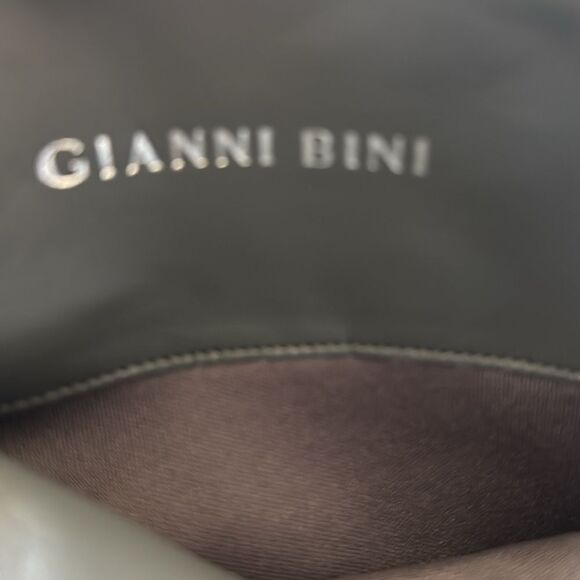 Gianni Bini Marlow Suede Leather Gray/Green Knee-High Boots Women's Size 6M GUC - Picture 12 of 14